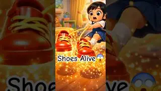 Mini ke Magic Shoes 😱👟 | Shoes Chal Pade | Tiny Telly Show #tinytellyfun #fairytalesstory #kids #yt