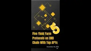 Five Yield Farm Protocols on BNB Chain With Top APYs - DEX