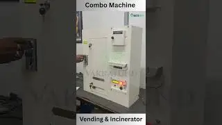 WASTEMENT Combo Sanitary PAD Vending Machine & Disposal Machine | Combo Machine | Sanitary Napkin V
