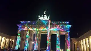 Brandonburg gate Berlin  festival  of Lights. #berlincity #germany #travelgram #berlinvlog