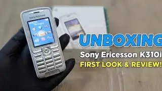 📱 Unboxing the Legendary Sony Ericsson K310i | Vintage Mobile 2006