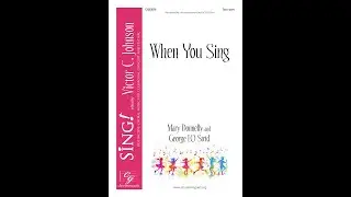 CGE629 When You Sing - Marry Donnelly and George L. O. Strid