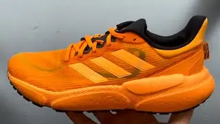 Adidas Solar Boost 5 Orange Running Shoes