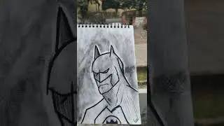matman sketch|charcoal #edit #aftereffects #batman