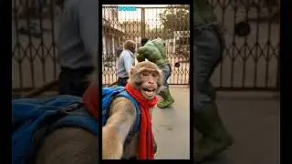 Bubblu and hulk vlog short #aivideo #ai #story #viralvideo #shoetsvideo