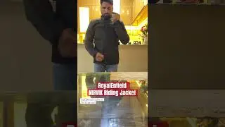 RoyalEnfield Riding Jacket NIRVIK #nirvik #royalenfield #ridingjacket #re #jacket #viral #shorts #re