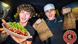 My FIRST Time Trying A Chipotle Bowl&hellip; (MUKBANG)