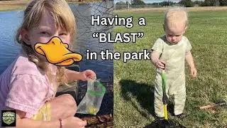 Day At the Park Gone WILD | Fishing, Animals & Rockets!