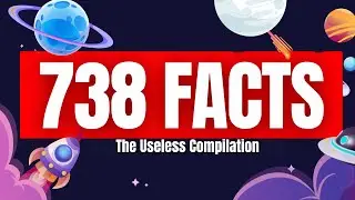 738 Facts You&rsquo;ll Remember Forever | The Useless Show Compilation