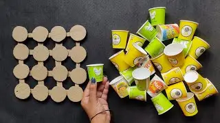 DIY paper cup craft ideas for home decoration/waste craft ideas/waste meterial craft ideas 