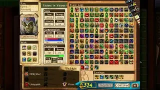 Desktop Dungeons - Orc Sorcerer, Vicious Gaan-Telet with the Vicious Token
