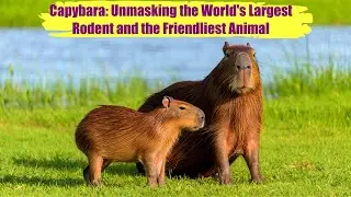 Capybara: Unmasking the World's Largest Rodent and the Friendliest Animal