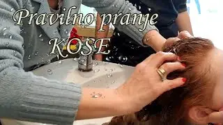 Pravilno pranje kose-za sve frizere