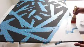 An Easy Way To Make Black & White Abstract Art - Great For Beginners!