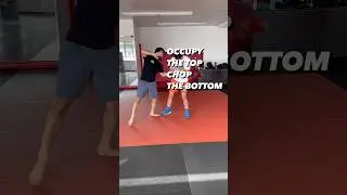 Occupy the Top to Chop the Bottom (1-2-3 Liver Shot) | #boxing  #boxingtraining
