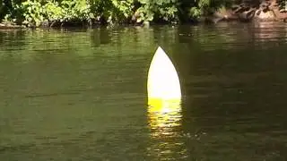 Schiffflug auf dem Eisweiher.