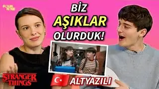 Millie Bobby Brown ve Noah Schnapp Birbirlerini İyi Tanıyor Mu? / türkçe altyazılı #strangerthings 