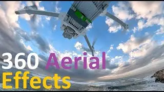 Surfers From Above in 360 Aerial
