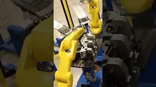 Seamless software connectivity for wire forming automation #shorts #robotics #automation #fanuc