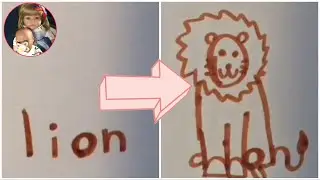 🦁 How to Draw a Lion With the Word &ldquo;Lion&rdquo;
