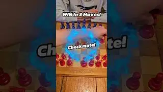 Win In 3 Moves With This Trap! | Chess Fight | #chess  #chessgame #chesscom #chesstactics