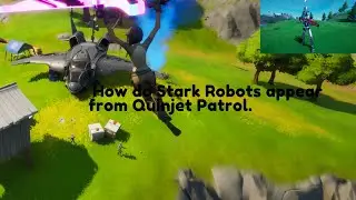 How do Stark Robots appear from Quinjet Patrol.