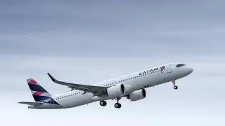 Voo a321 200 LATAM voo Local são Paulo GRU para Curitiba CWB 