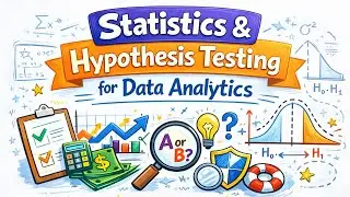Day 5: Statistics & Hypothesis Testing for Data Analytics | Explained Simply