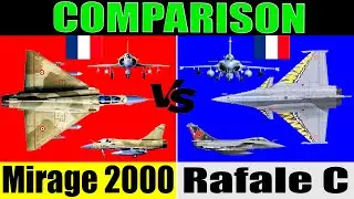 Mirage 2000 vs Rafale: comparison | Dassault Rafale vs Mirage 2000: Which Would Win?