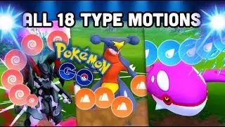 ALL 18 TYPES FOR NEW PVP MECHANICS IN POKEMON GO