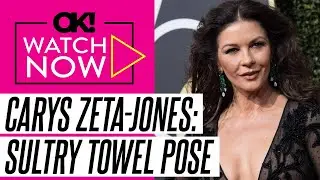 Catherine Zeta-Jones' Look-alike Daughter Carys Channels Mom in Sultry Shot Posing in Only a Towel: