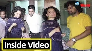Amidst Manikarnika, Kangana Ranaut spotted at Kamal Jain&rsquo;s Office | Next9World