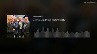 Jacques Lemaire and Mario Tremblay