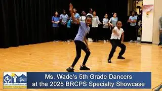 Ms. Wade's 5th Grader's Dance Moves are FUN!