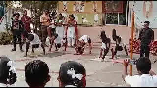 yoga performance by my students
