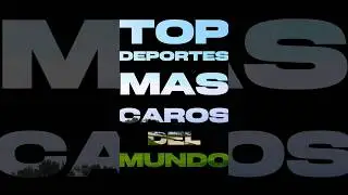Los deportes M&Aacute;S CAROS del MUNDO #podcast #top #deportes #ejercicio #top10