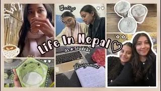 LIFE IN NEPAL 2026 🇳🇵( college, tea and movie date🍿, assignment📚, shopping🛍️ etc.)| Student Vlog✨