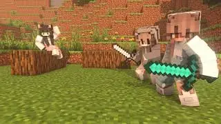 MINECRAFT INTRO FIGHT ANIMATION