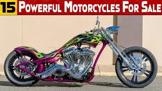 15 Powerful Motorcycles for Sale 💥 From Cheap to Exotic