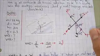 Cómo resolver problemas en Plano Inclinado