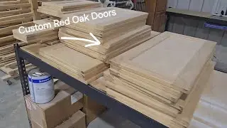 Custom cabinet door construction!