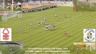 NOTTINGHAM FOREST FC V LUTON TOWN FC&ndash;3-1-LIVE MATCH - FOOTBALL LEAGUE CUP FINAL-1989-PART 3