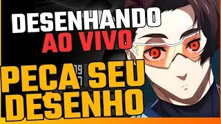 Desenhando Personagens de Anime AO VIVO 🖌️ | Sem Rascunho, S&oacute; Criatividade! #goku #naruto #shorts