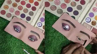 Eye makeup look | for beginners | nandini talegaonkar makeover 