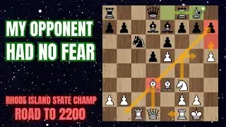 An Expert in the French Defense | Rhode Island State Championship Round 1