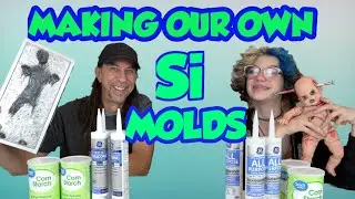 Making Our Own Silicone Molds of Doll Parts and Star Wars!