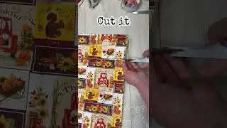 ЛАЙФХАК с тканью Dollar Tree! 🧵 Сделайте такую ​​милую подставку под горячее, что вам захочется ч...