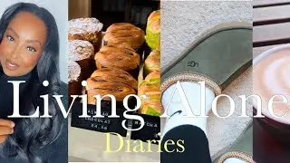 LIVING ALONE DIARIES| Mini Vlog, New Hair! Tape-in Extensions, Tasman Uggs & London Coffee Dates