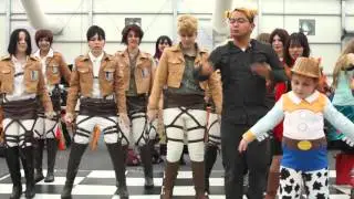 Attack on Titan Dance Party