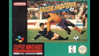 Gameplay Soccer Shootout SNES